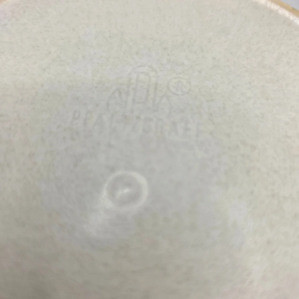Pfaltzgraff Yorktowne Salad Plates Set of 2 Blue Floral Stoneware Vintage USA